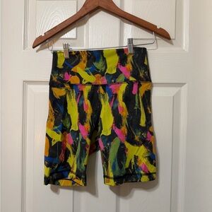 Lululemon wunder train high rise shorts size 8 euc